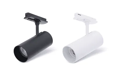 Spots sur rail cuisine