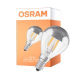 Osram Classic LED E14 Boule Filament Claire 4W 350lm - 827 Blanc Très Chaud | Équivalent 31W