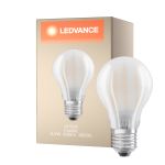 Ledvance Classic LED E27 Poire Filament Dépolie 6.5W 806lm - 840 Blanc Froid | Équivalent 60W