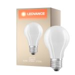Ledvance Classic LED E27 Poire Filament Dépolie 4.8W 470lm - 827 Blanc Très Chaud | Dimmable - Équivalent 40W