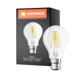 Ledvance Classic Performance LED Ampoule B22d Poire Filament Claire 4W 470lm - 827 Blanc Très Chaud | Équivalent 40W