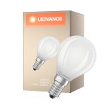 Ledvance LED Classic E14 Poire Filament Dépolie 1.2W 255lm - 840 Blanc Froid | Équivalent 25W