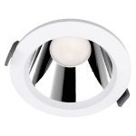 Ledvance Downlight LED Comfort UGR19 Aluminium 13W/10W/7W 1430lm/1100lm/770lm 95D - 930-940 CCT | Diamètre 100mm - IP44 - Meilleur Rendu Des Couleurs