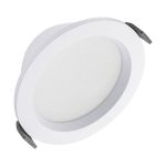 Ledvance Downlight LED Comfort Opale Aluminium Blanc 13W 1430lm 180D - 930-940 CCT | 116mm - Diamètre 100mm - IP44 - Meilleur Rendu Des Couleurs - Zigbee Dimmable 