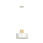 Emibig Suspension Luminaire Torin Acier Blanc | Convient pour 1x E27 - Max 15W