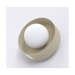 Emibig Applique Murale Ozzy Acier Brun | Convient pour 1x G9 - Max 8W