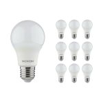 Lot 10x Noxion Lucent Classic LED E27 Poire Dépolie 4.9W 480lm - 830 Blanc Chaud | Équivalent 40W