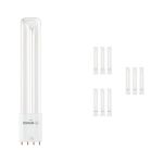 Lot 10x Osram Dulux-L LED 8W - 830 Blanc Chaud | 4-Pins - Équivalent 18W