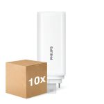 Lot 10x Philips CorePro PL-T LED Ampoule HF 9W - 830 Blanc Chaud | 4-Pins - Équivalent 26W