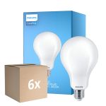 Lot 6x Philips Corepro LED Ampoule E27 Poire Dépolie 23W 3452lm - 840 Blanc Froid | Équivalent 200W