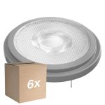 Lot 6x Ledvance  SUPERIOR Spot LED Réflecteur G53 AR111 7.4W 450lm 24D - 927 Blanc Très Chaud | Meilleur Rendu Des Couleurs - Dimmable - Équivalent 50W