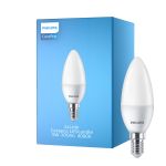 Philips Corepro LED Bougie E14 Dépolie 5W 470lm - 840 Blanc Froid | Équivalent 40W