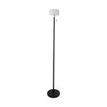 Eglo Lampadaires Salon Montapalma-L Acier Noir 2W 190lm - 830 Blanc Chaud | IP54 - Dimmable - USB-C