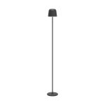 Eglo Lampadaires Salon Mannera-L Aluminium Noir 4W 440lm - 824-830-840 CCT | IP54 - 3 Niveaux De Gradation Dimmable