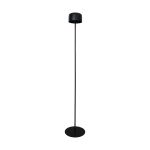 Eglo Lampadaires Salon Roccanova-L Acier Noir 2W 270lm - 830 Blanc Chaud | IP44 - Touch Dimmable - USB-C