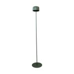 Eglo Lampadaires Salon Roccanova-L Acier Vert 2W 270lm - 830 Blanc Chaud | IP44 - Touch Dimmable - USB-C