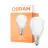 Osram Retrofit LED E14 Boule Dépolie 5W 250lm - 827 Blanc Très Chaud | RGBW - Dimmable - Télécommande - Équivalent 25W