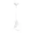 Emibig Suspension Luminaire Bobi Acier Blanc | Convient pour 1x E27 - Max 15W