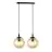Emibig Suspension Luminaire Cosmo Acier Noir | Convient pour 2x E14 - Max 10W
