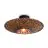 Good&Mojo Plafonnier Bali Bambou Noir S | Convient pour 1x E27 