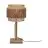 Good&Mojo Lampe De Chevet Bhutan Bambou Brun | Convient pour 1x E27 