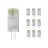 Lot 10x Noxion Bolt LED Capsule G4 0.9W 100lm - 827 Blanc Très Chaud | Équivalent 10W