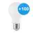 Lot 100x LED ampoule E27 Poire Dépolie 4.9W 470lm - 830 Blanc Chaud | Équivalent 40W