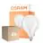 Lot 4x Osram Classic LED E27 Globe Filament Dépolie 17W 2452lm - 840 Blanc Froid | Équivalent 150W