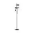Eglo Lampadaires Salon Townshend 4 Acier Brun Noir | IP20 - Convient pour 2x E27 