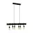 Eglo Suspension Luminaire Townshend 6 Acier Noir | IP20 - Convient pour 6x E27 