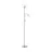 Eglo Lampadaires Salon Up 2 Acier Nickel Satiné | IP20 - Convient pour 1x E27 