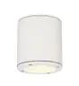 SLV Sitra Plafonnier Aluminium Blanc Rond | Extérieur - IP44 - Convient pour 1x GX53 