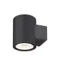 SLV Oculus Up/Down Applique Murale Aluminium Noir 15W 1110lm - 920-930 Dim To Warm | Meilleur Rendu Des Couleurs - Dimmable 
