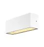 SLV Sitra L Up/Down  Applique Murale Aluminium Blanc 24W 3060lm - 830-840 CCT | Extérieur - IP65