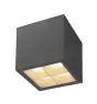 SLV Cube Aluminium Anthracite 15W 2200lm - 827-830 CCT | Dimmable
