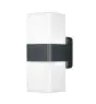 Ledvance Smart+ Wifi Applique Murale Gris Up & Down - Extérieur - 13.5W 950lm - 830 Blanc Chaud | RGBW - Dimmable