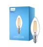 Philips Corepro LED Bougie E14 Filament Claire 6.5W 806lm - 827 Blanc Très Chaud | Équivalent 60W