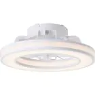 Brilliant Mondello Ventilateur Plastique Blanc 23W 3100lm - 827-865 CCT | 420mm - Télécommande Dimmable