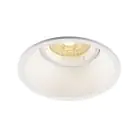 SLV Horn-O Spot Aluminium Whit Rondee | Diamètre 95mm - Convient pour 1x GU10 