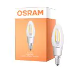 Osram Superstar Classic LED E14 Bougie Filament Claire 4W 470lm - 822-827 Dim To Warm | Dimmable - Équivalent 40W