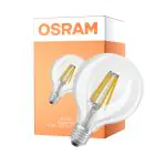 Osram LED Superstar E27 Globe G95 Filament Claire 11W 1521lm - 927 Blanc Très Chaud | Meilleur Rendu Des Couleurs - Équivalent 100W