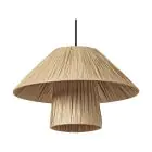 Ledvance Decor Bamboo Papier/Acier Hut 400 Brun | Convient pour E27