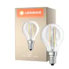 Ledvance Classic LED E14 Poire Filament Claire 2.5W 250lm - 827 Blanc Très Chaud | Équivalent 25W