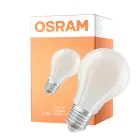 Osram Classic LED E27 Poire Filament Dépolie 3.8W 806lm Ultra Efficiency - 840 Blanc Froid | Équivalent 60W