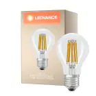 Ledvance Classic LED E27 Poire Filament Claire 7.2W 1521lm - 827 Blanc Très Chaud | Équivalent 100W