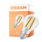 Osram Classic LED E27 Poire Filament Claire 3.8W 806lm - 840 Blanc Froid | Dimmable - Équivalent 60W