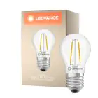 Ledvance Classic LED E27 Poire Filament Claire 1W 136lm - 827 Blanc Très Chaud | Équivalent 15W
