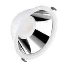 Ledvance Downlight LED Comfort Aluminium Blanc 42W 5000lm 55D - 930-940 CCT | 265mm - Diamètre 250mm - IP44 - Meilleur Rendu Des Couleurs - UGR