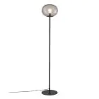 Nordlux Alton Lampadaires Salon 27,5 Verre Noir | Convient pour 1x E27
