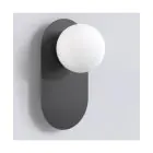 Emibig Mur et Plafonnier Viva Acier Noir | Convient pour 1x G9 - Max 8W